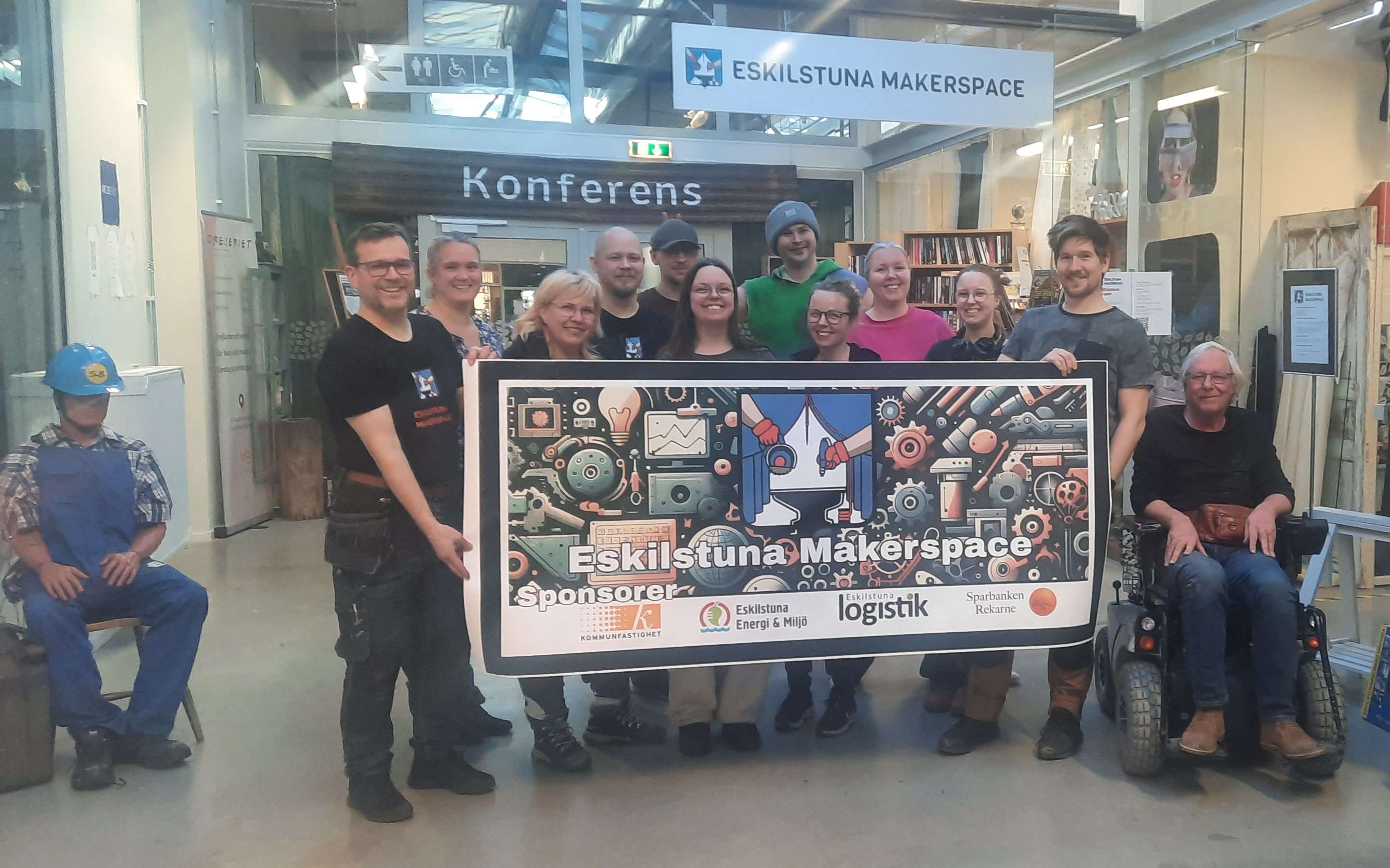 Vårat stolta team som är ansvariga för att sköta föreningen och lokaler